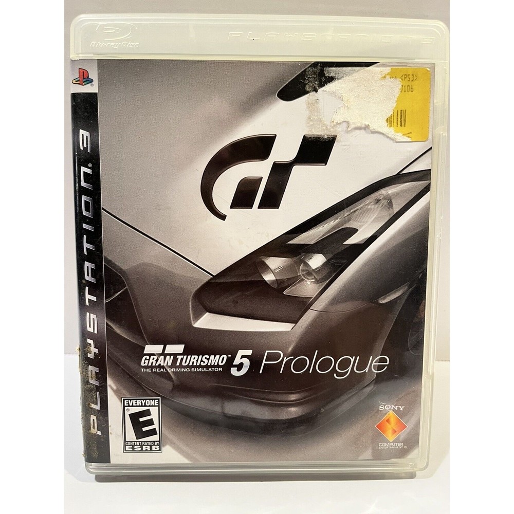 Gran Turismo 5 Prologue PS3 (Sony PlayStation 3, 2008) Complete w/ Manual